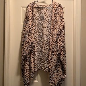 Leopard Cover up or Cardigan